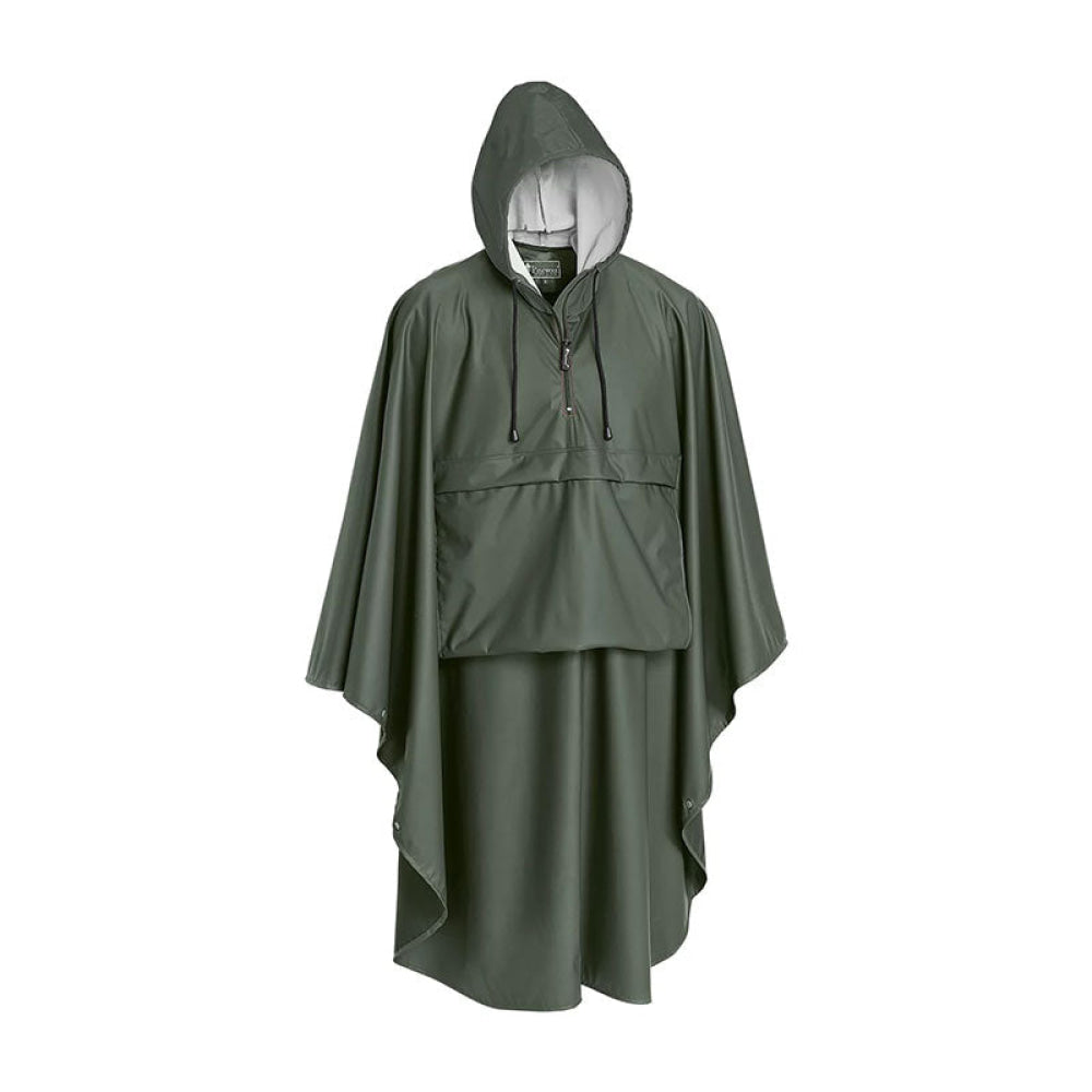 Pinewood® - Gustav Poncho Green (One Size)