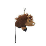 Portachiavi Peluche Con Simpatico Cinghiale