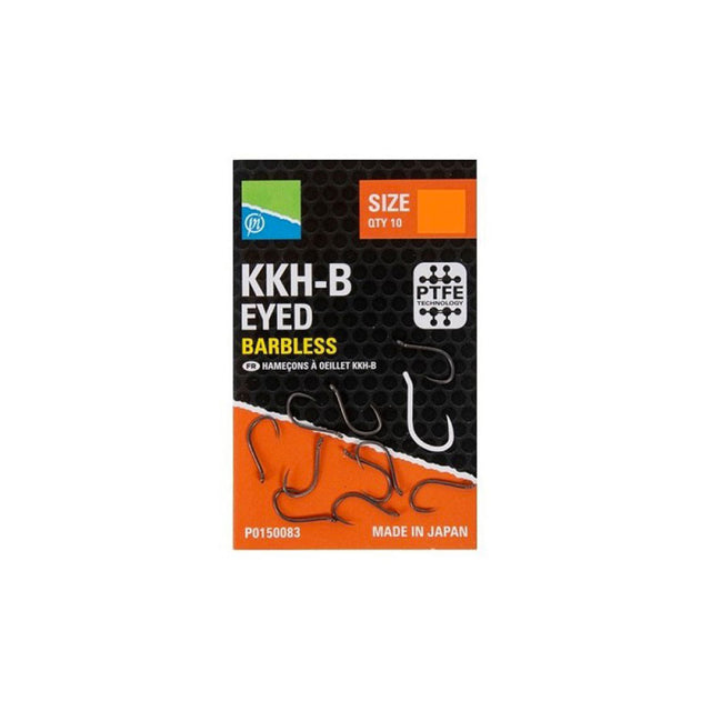 Preston - Kkh-B Hooks Eyed Size 16 (Qty 10)