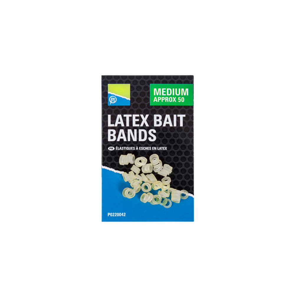 Preston - Latex Bait Bands Medium Approx 50