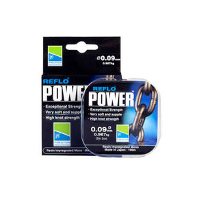 Preston - Reflo Power 100M 0.19Mm 3.355Kg 7Lb