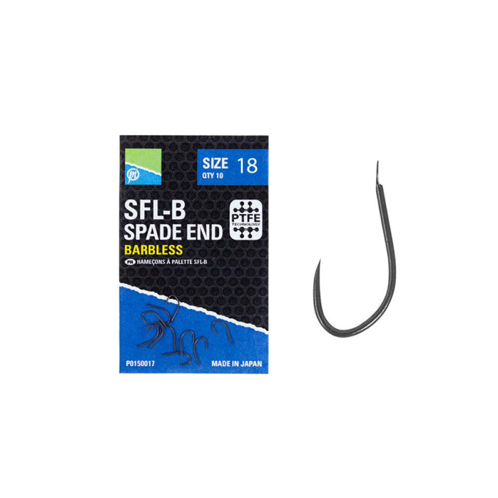 Preston - Sfl-B Spade End Barbless Size 14