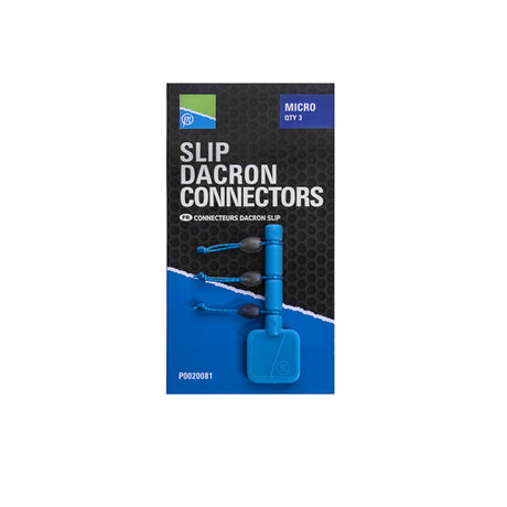 Preston - Slip Dacron Connectors Connector Micro