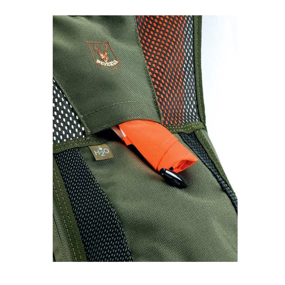 Riserva - Gilet/Zaino Caccia Da Conduttore In Cordura Col. Verde