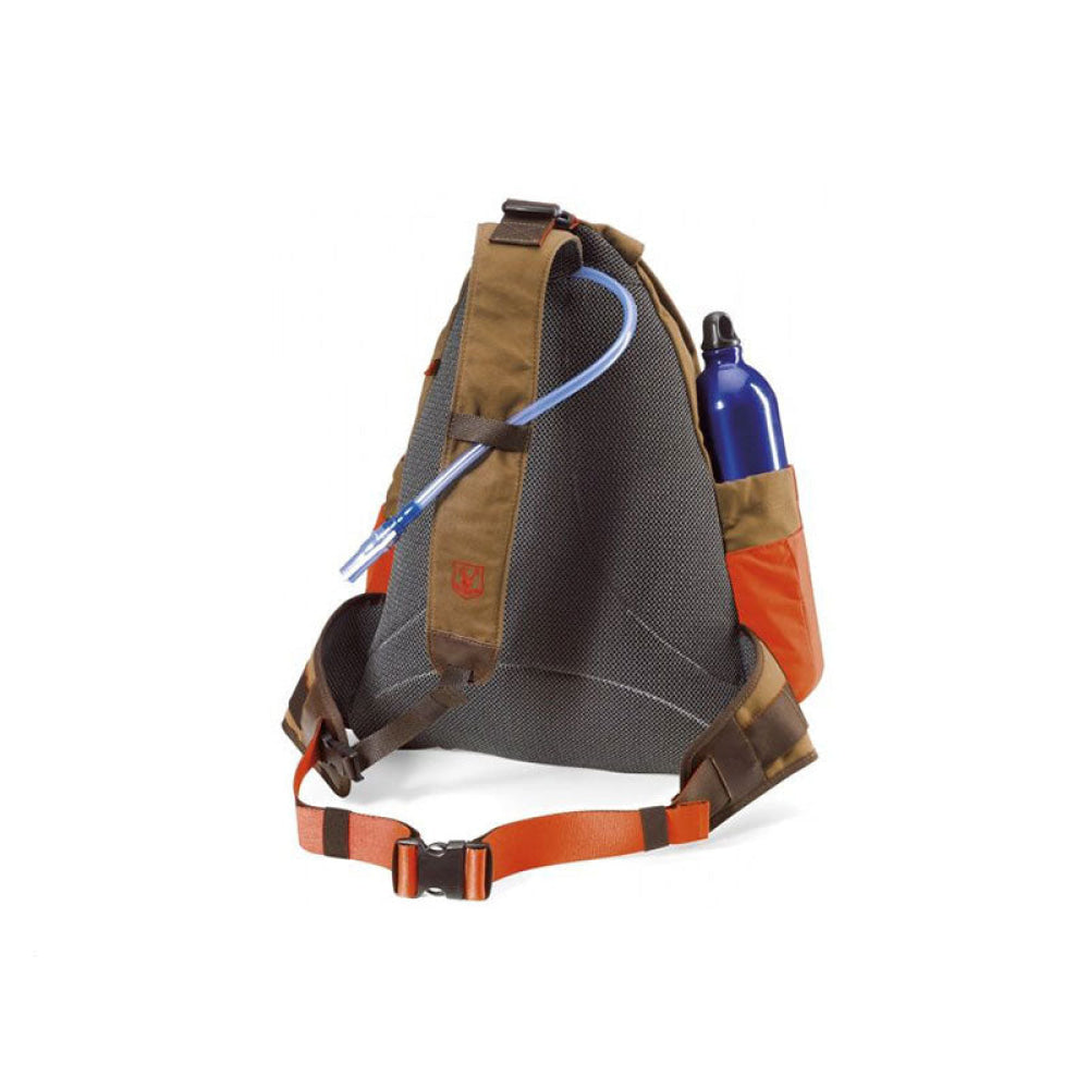 Riserva - Zaino Monospalla Canvas Idrox Lt 35 Con Camel Bag