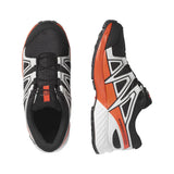 Salomon - Bimbo/A Speedcross Climasalomon™ Waterproof J Black/Lunar Rock/Cherry Tomato