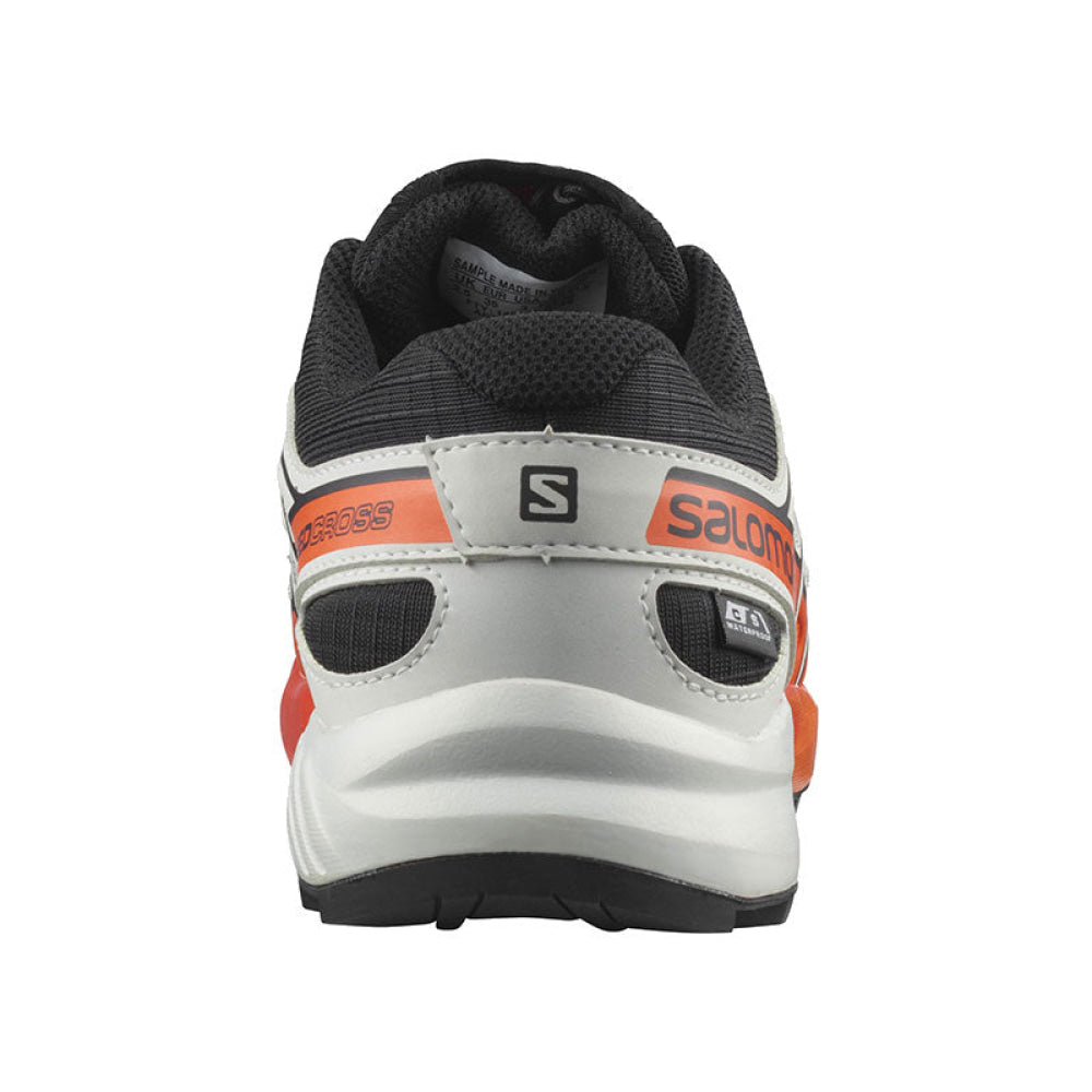 Salomon - Bimbo/A Speedcross Climasalomon™ Waterproof J Black/Lunar Rock/Cherry Tomato