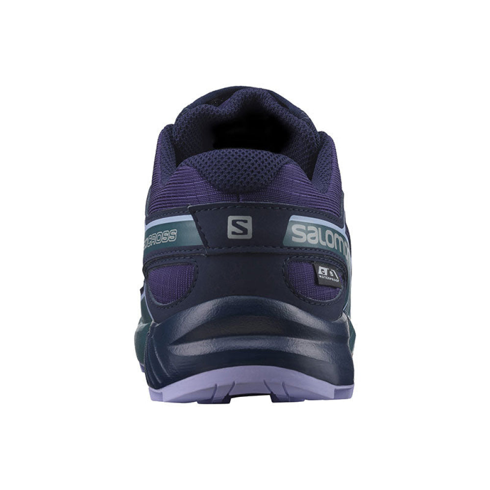 Salomon - Bimbo/A Speedcross Climasalomon™ Waterproof J Grape Juice/Mallard Blue/Lavender