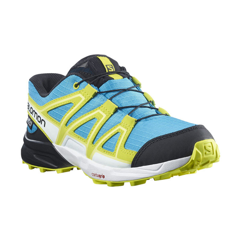 Salomon - Bimbo/A Speedcross Climasalomon™ Waterproof J Hawaiian Ocean/Evening Primrose/Charlock