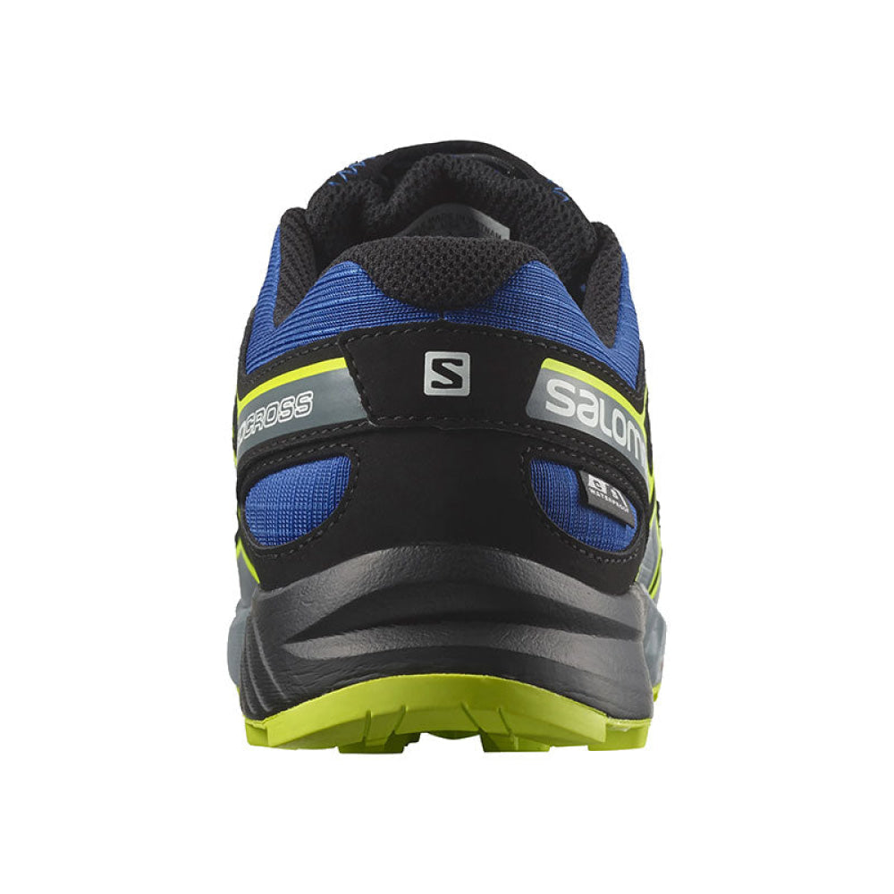 Salomon - Bimbo/A Speedcross Climasalomon™ Waterproof J Nautical Blue / Black Acid Lime