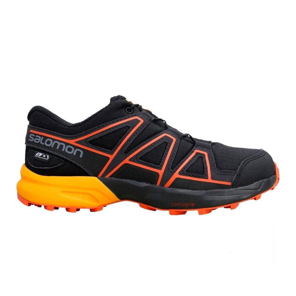 Salomon - Bimbo/A Speedcross Cswp J Black / Tangelo Cherry Tomato