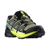 Salomon - Bimbo/A Speedcross Cswp J Deep Lichen Green / Black Safety Yellow