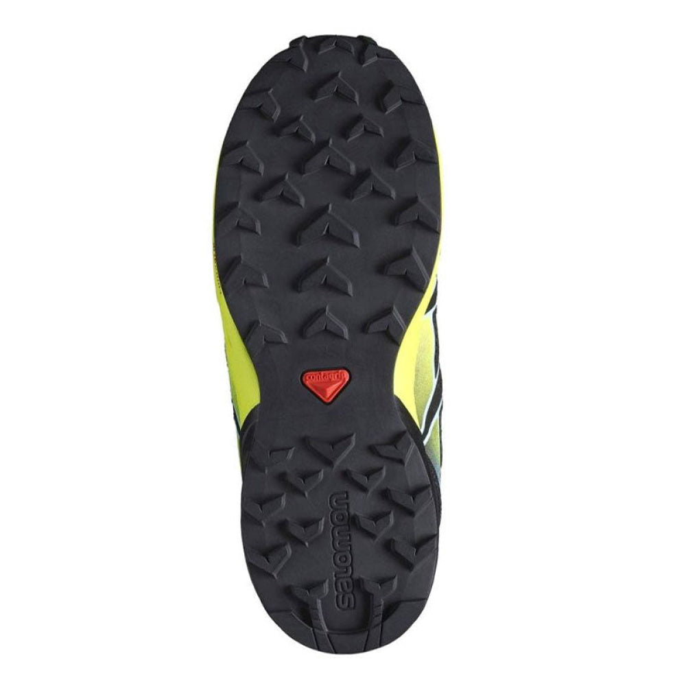 Salomon - Bimbo/A Speedcross Cswp J Deep Lichen Green / Black Safety Yellow