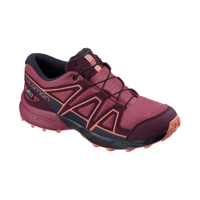 Salomon - Bimbo/A Speedcross Cswp J Malaga / Potent Purple Desert Flower 36