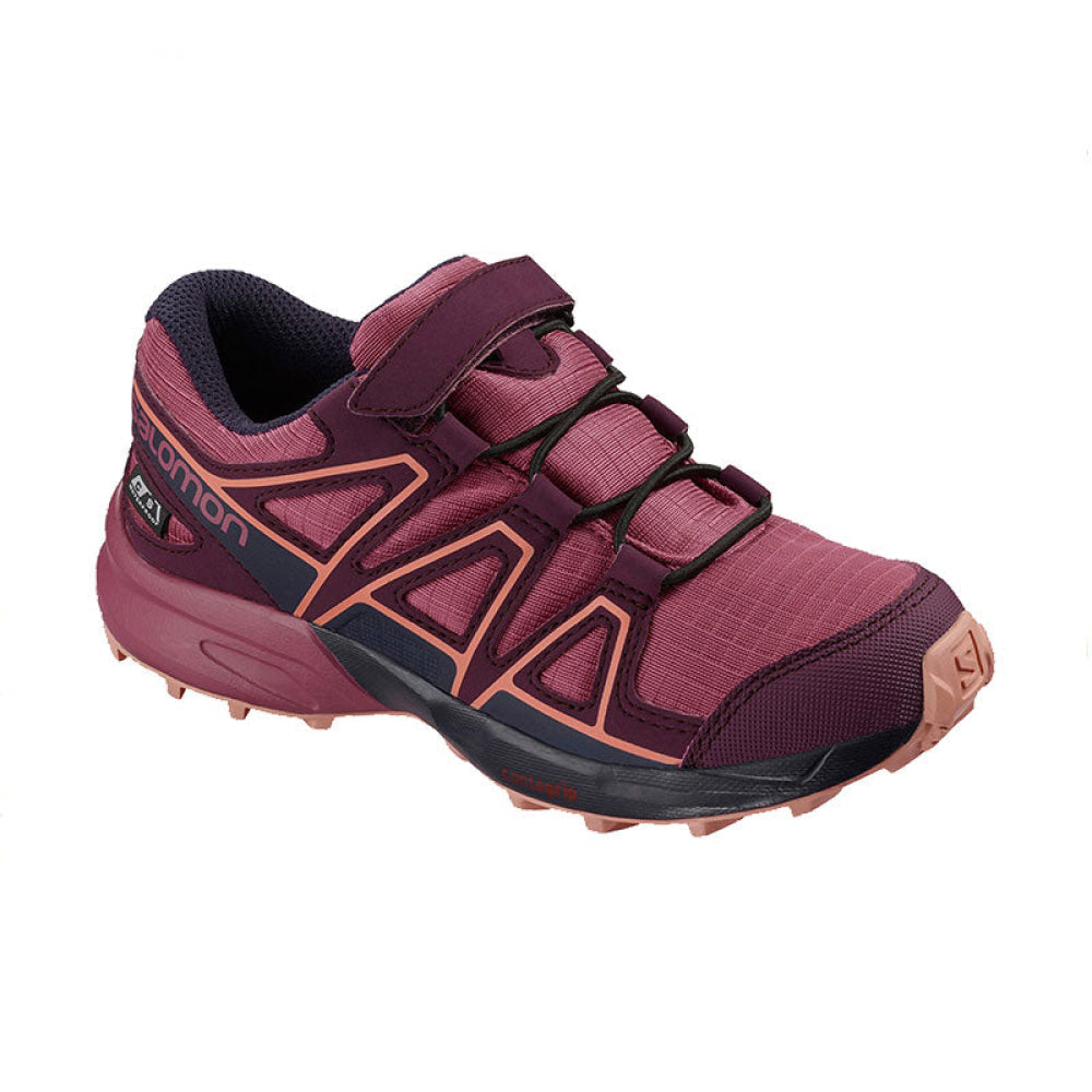 Salomon - Bimbo/A Speedcross Cswp K Malaga / Potent Purple Desert Flower