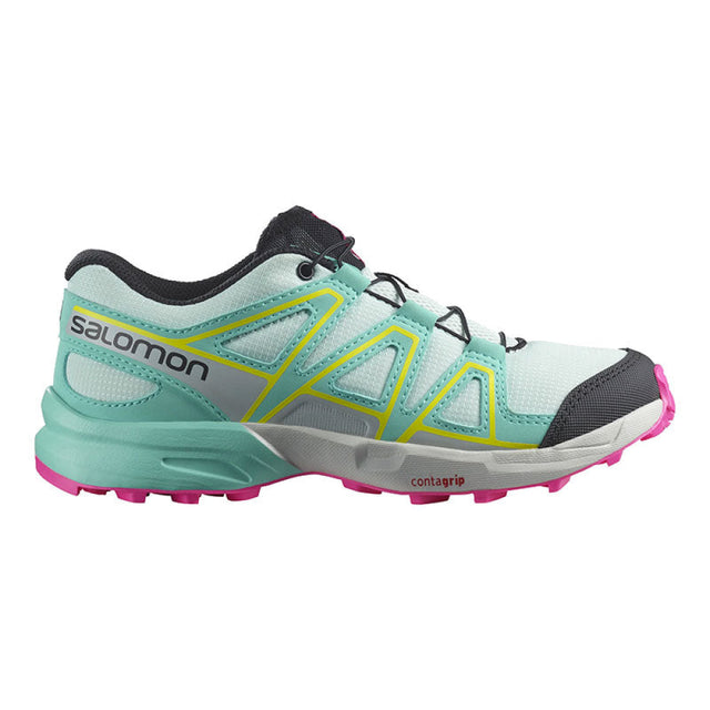 Salomon - Bimbo/A Speedcross J Bleached Aqua / Blue Radiance Lunar Rock