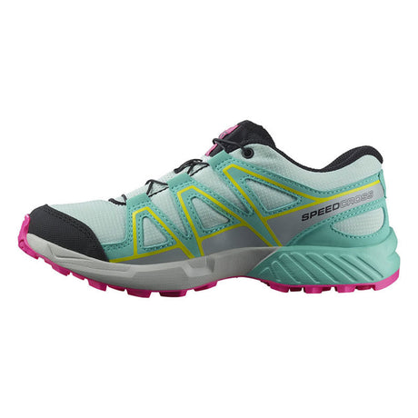 Salomon - Bimbo/A Speedcross J Bleached Aqua / Blue Radiance Lunar Rock