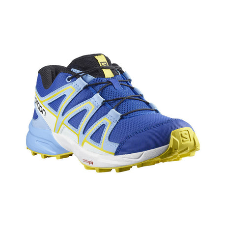 Salomon - Bimbo/A Speedcross J Turkish Sea/Little Boy Blue/Lemon Zest