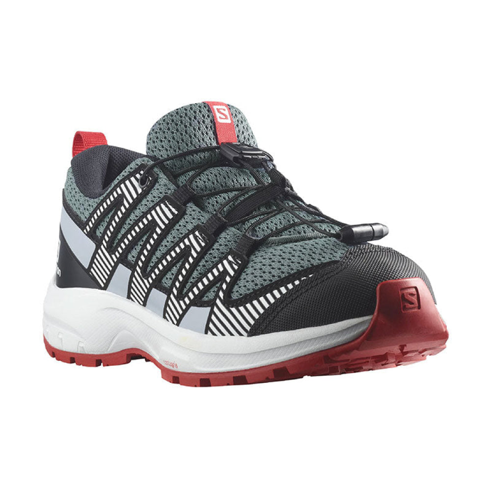 Salomon - Bimbo/A Xa Pro V8 J Stormy Weather / Zen Blue Goji Berry