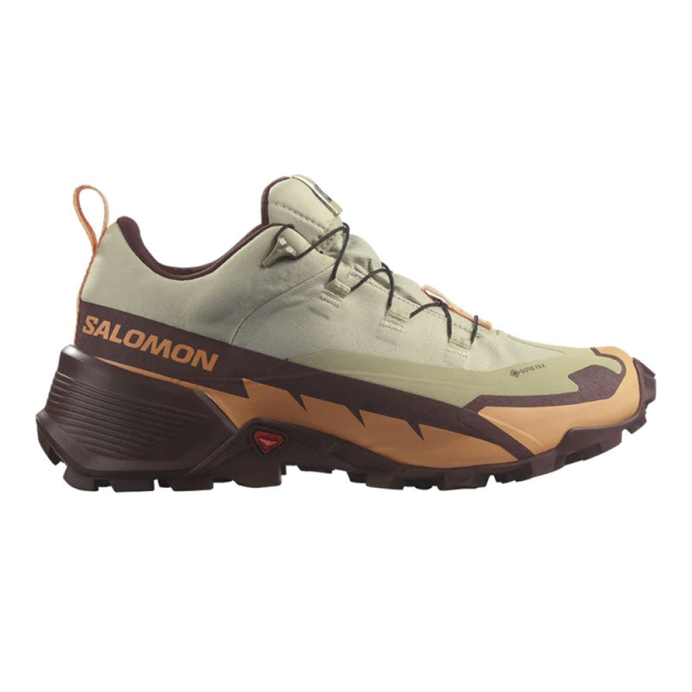 Salomon - Donna Cross Hike 2 Gtx Alfalfa / Cantaloupe Bitter Chocolate 36