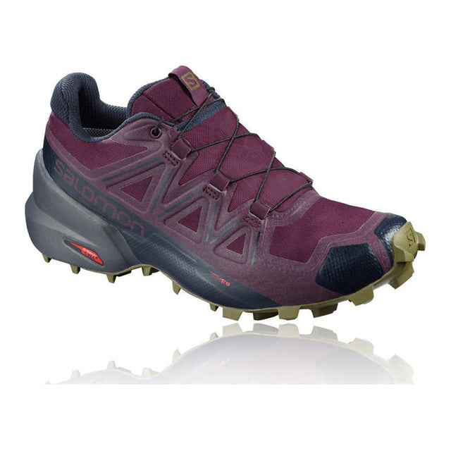 Salomon - Donna Speedcross 5 W Potent Purple/Ebony/Burnt Olive 40 2/3