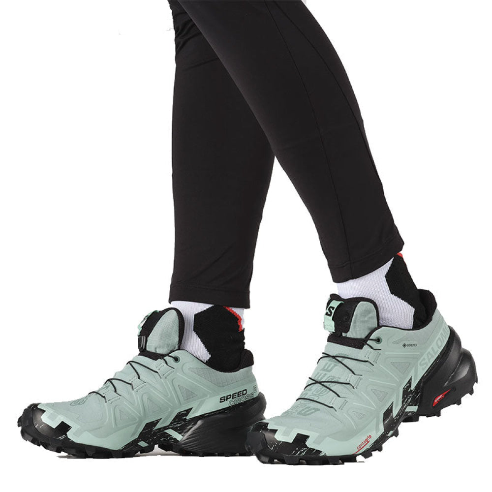 Salomon - Donna Speedcross 6 Gtx W Aquifer / Black Yucca