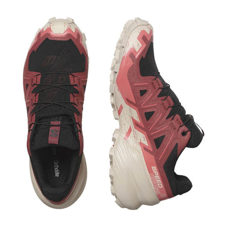 Salomon - Donna Speedcross 6 Gtx W Black / Cow Hide Faded Rose