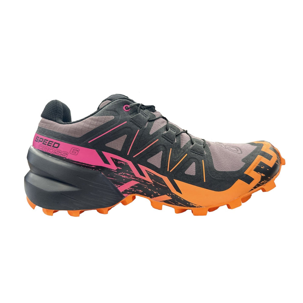 SALOMON WOMEN SPEEDCROSS 6 GTX W Moonscape Black Bird Of Paradise