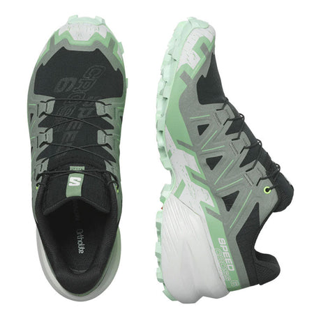 Salomon - Donna Speedcross 6 W Black / Laurel Wreath Green Ash