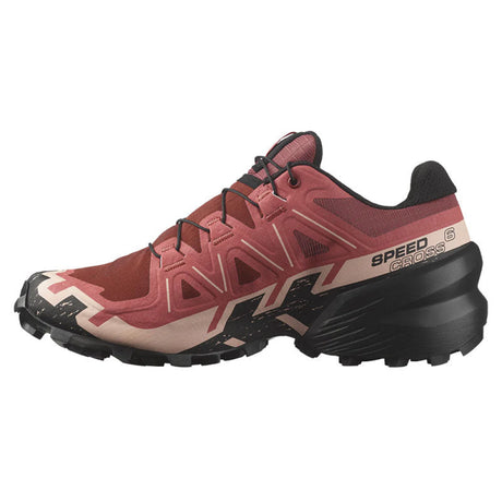 Salomon - Donna Speedcross 6 W Cow Hide / Black English Rose