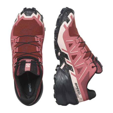 Salomon - Donna Speedcross 6 W Cow Hide / Black English Rose