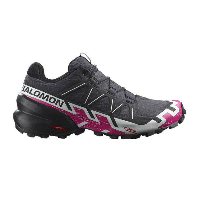 Salomon - Donna Speedcross 6 W Ebony / White Very Berry 38