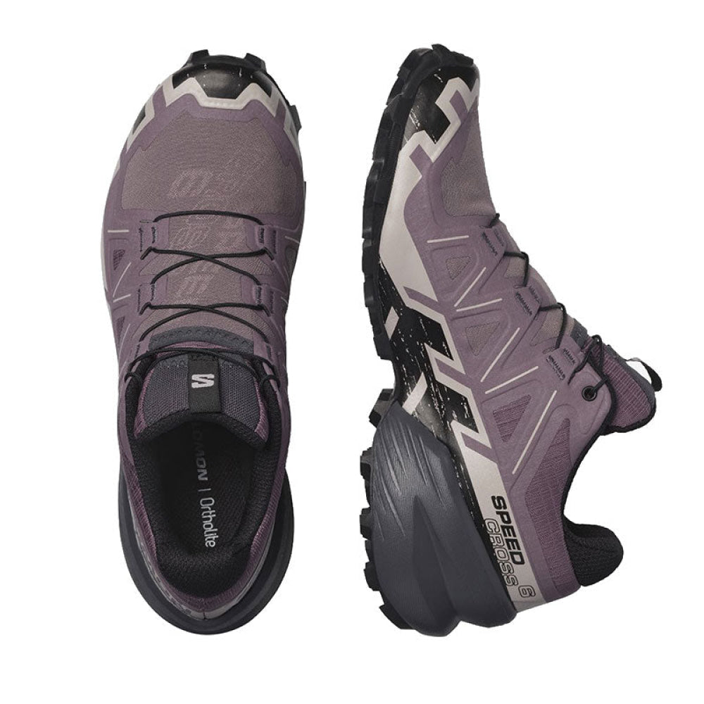 Salomon - Donna Speedcross 6 W Moonscape / Black Ashes