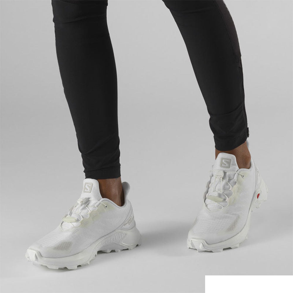SALOMON - WOMEN - SUPERCROSS BLAST W White/White/Lunar Rock – Wild Gear