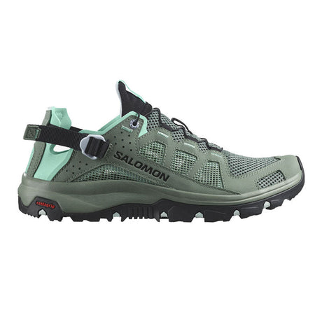 Salomon - Donna Techamphibian 5 Laurel Wreath / Arctic Ice Marine Blue 36 2/3