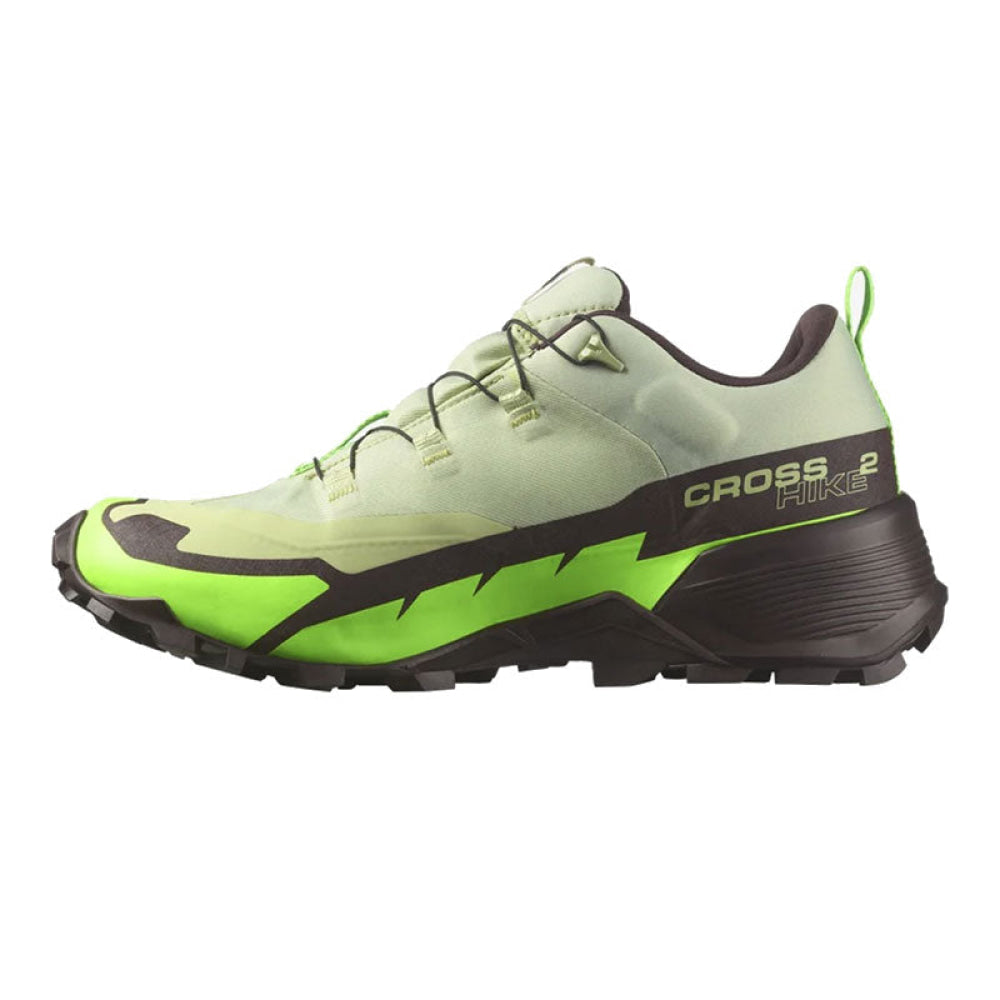 Salomon - Uomo Cross Hike 2 Gtx Desert Sage / Green Gecko Chocolate Plum