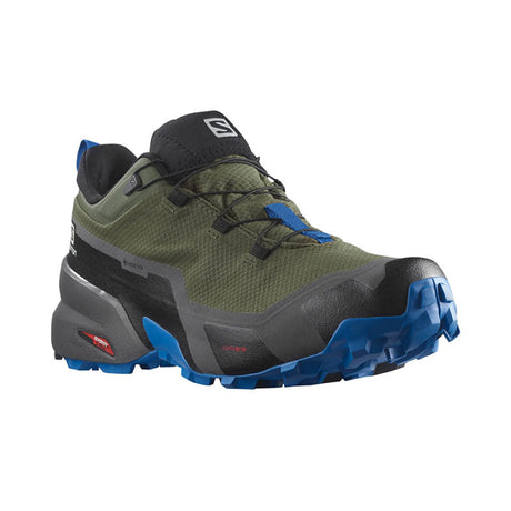 Salomon - Uomo Cross Hike Gtx Olive Night / Magnet Sky Diver