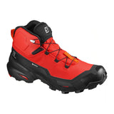 Salomon - Uomo Cross Hike Mid Gtx Goji Berry / Black Red Orange 42