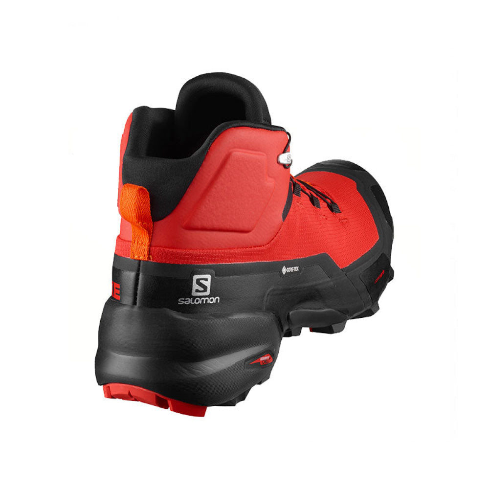 Salomon - Uomo Cross Hike Mid Gtx Goji Berry / Black Red Orange