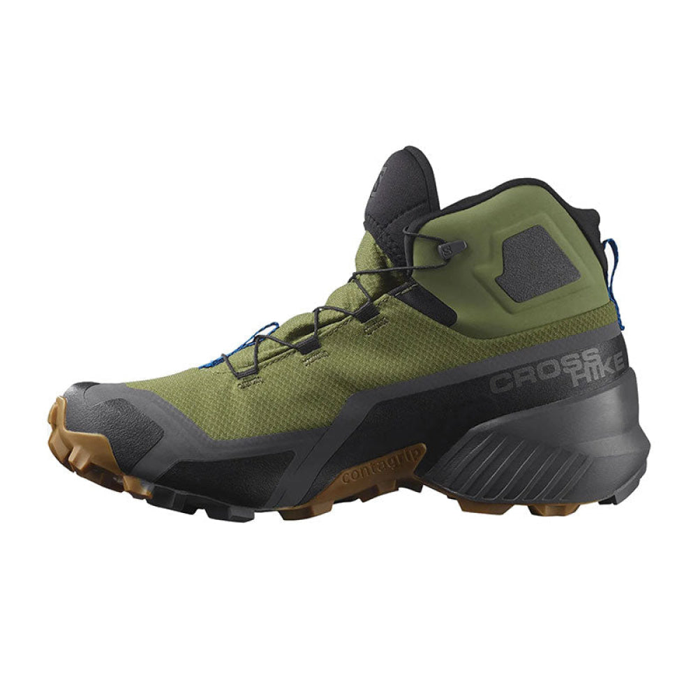 Salomon - Uomo Cross Hike Mid Gtx Olivine / Magnet Gum1A