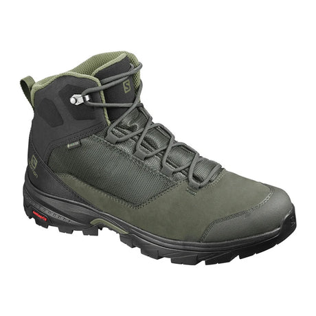 SALOMON - UOMO - OUTWARD GTX Peat/Black/Burnt Olive - 48 - Scarpe e Scarponi