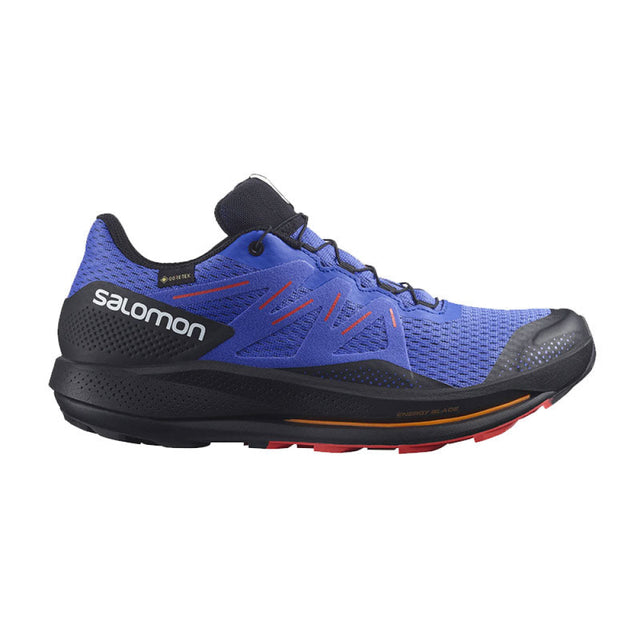 Salomon - Uomo Pulsar Trail Gtx Dazzling Blue / Black Poppy Red 42