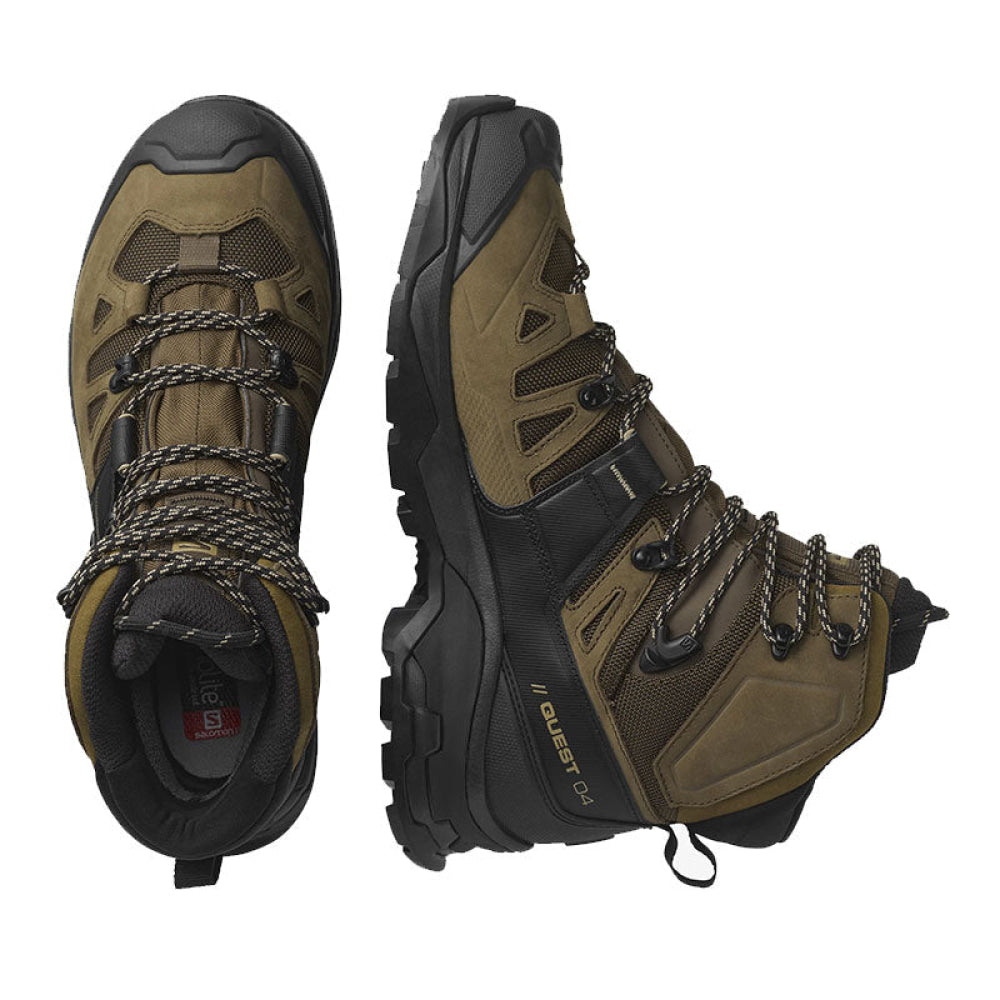 Salomon - Uomo Quest 4 Gtx Desert Palm / Black Kelp