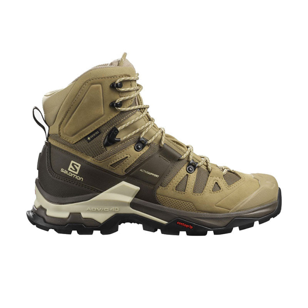 SALOMON MEN QUEST 4 GTX Kelp Wren Bleached Sand Wild Gear