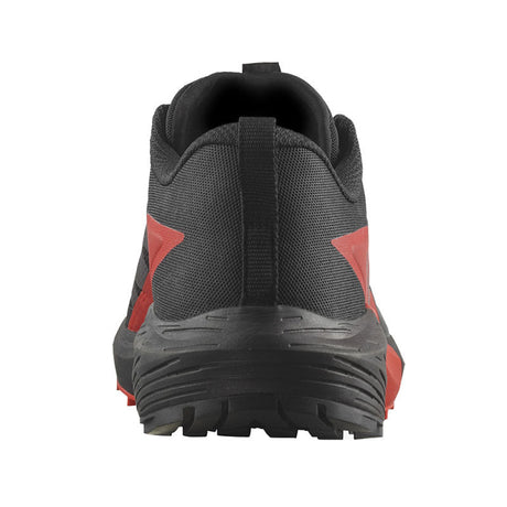 Salomon - Uomo Sense Ride 5 Black / Fiery Red