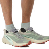 Salomon - Uomo Sense Ride 5 Lily Pad / Rainy Day Bleached Aqua