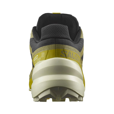 Salomon - Uomo Speedcross 6 Black / Cress Green Transparent Yellow