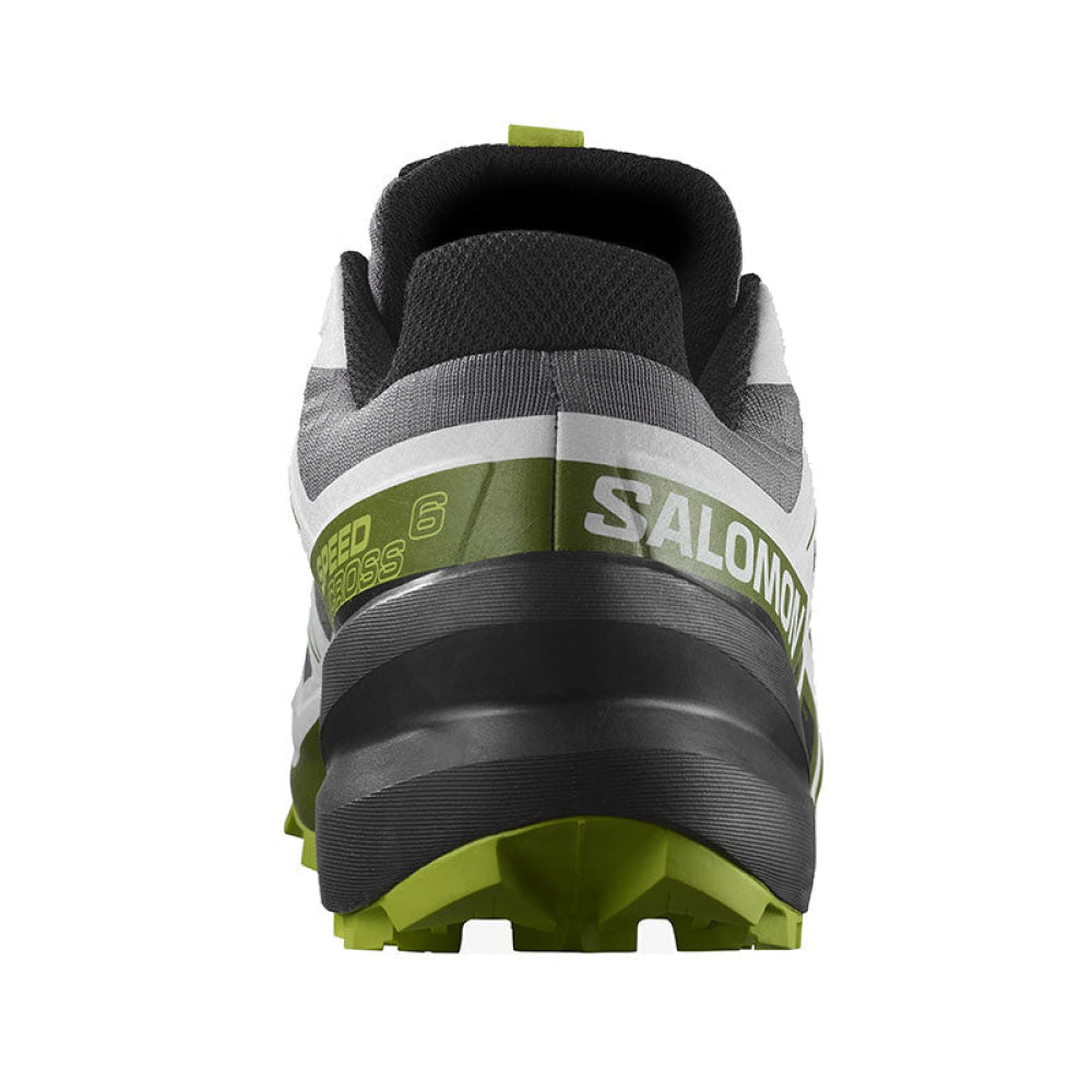 Salomon - Uomo Speedcross 6 Black / White Acid Lime