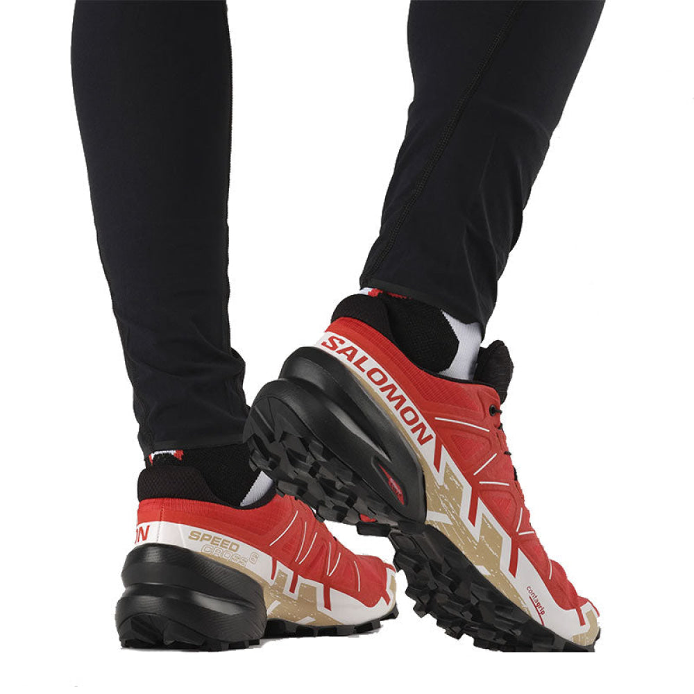 Salomon - Uomo Speedcross 6 Fiery Red / Black Safari