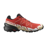 Salomon - Uomo Speedcross 6 Fiery Red / Black Safari